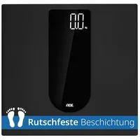 ADE BE2102 Personenwaage Quadratisch schwarz Elektronische Personenwaage