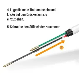 BIC Kugelschreiber Mehrfarbig 0,4 mm 1 St.