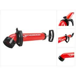 Rothenberger ROPUMP Super Plus + Adapter k+l ( 072070X ) Saugdruck Rohrreiniger Handpumpe