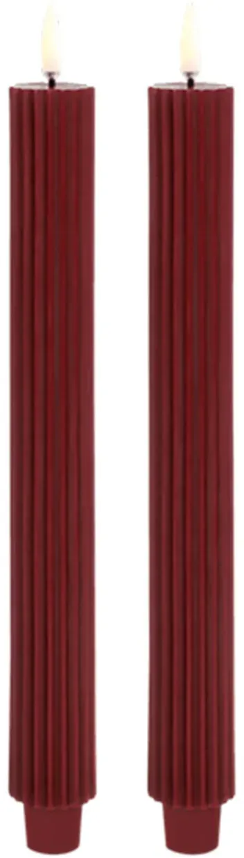 Kerzenhalter Uyuni Lighting, Rot, für Wohnzimmer, Sonstige - 25.5