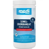MediPool Schnell-Chlorgranulat 1kg - Anhebung des Chlorgehalts (1er Pack)