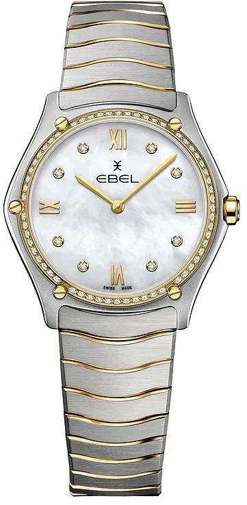 Ebel Damenuhr Sport Classic Grande 1216512A - silber