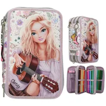 DEPESCHE 3-Fach Federtasche COWGIRL