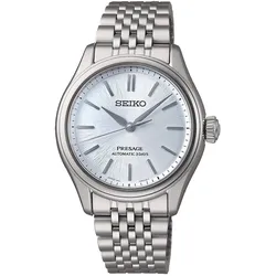 Seiko SPB521J1 Presage Armband-Uhr Automatik Stahl/Hellblau