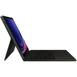 Samsung Book Cover Keyboard für Galaxy Tab S9 S9 FE, schwarz,