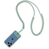 Legami Smartphone Lanyard verstellbares Umhängeband mit Metallhaken Milk & Mint 70 cm