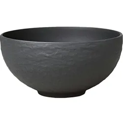 Villeroy & Boch Manufacture Rock Tafelservice mit Besteck 24-teilig schwarz