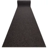 RugsX Läufer 100 x 490 cm Braun