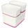 Leitz MyBox Aufbewahrungsbox 31,8 x 19,1 x 12,8 cm 1-tlg. perlweiß/pink