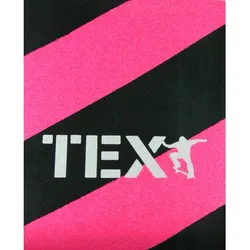 TEX Skateboard Griptape big stripes pink/black