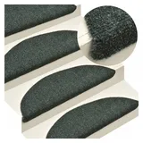 vidaXL Selbstklebende Treppenmatten 10 Stk. Grün 65x21x4cm Nadelvlies