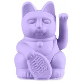 Donkey Products Lucky Cat Mini Maneki Neko, Winkekatze, Kunststoff, Lilac, 9.8 cm, 330541