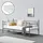 [en.casa] Kerava 90 x 200 cm Dunkelgrau