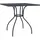 vidaXL Gartentisch 80 x 80 x 72,5 cm Anthrazit/Stahlgeflecht