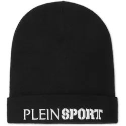 PLEIN SPORT Herren Mütze, Schwarz, 0
