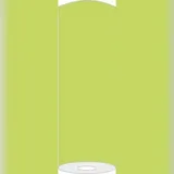 Airlaid Tischdeckenrolle Lime, 120 cm x 25 m , 1 Stück - Mank