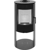 Stalko Hitze ELLISSE SB schwarz Brennkammer weiss Bauart1 BImSch V II - Schwarz