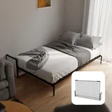 WallBedKing Schrankbett, Schwarz, Metall, Buche, Hartholz, Rechteckig,Rechteckig, Kufe, 200x120 cm, Schlafzimmer, Betten, Klappbetten