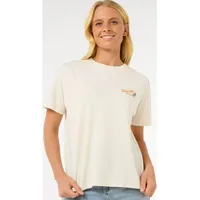Rip Curl Cala Vadella Relaxed T-Shirt bone M