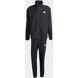 adidas 3-STREIFEN WOVEN TRAININGSANZUG - Black, L