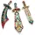 Djeco Mosaik-Piratenschwerter Do it yourself