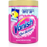 Vanish Oxi Action Pulver Pink – 1 X 1,125 Kg – Fleckenentferner Und Wäsche-Boost