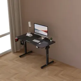 pro.tec Schreibtisch Stryn Schwarz