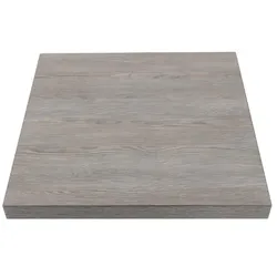 Bolero viereckige Tischplatte Vintage Holz 70cm