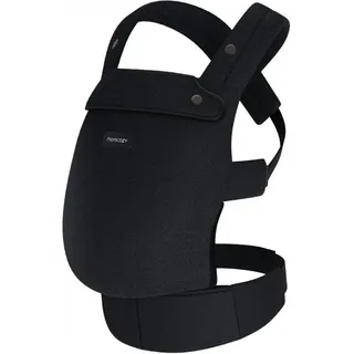 Momcozy BC001-BL12NB-A Babytrage schwarz ergonomisch, komfortabel, Tragegurte