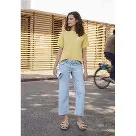 street one studio Street One 7/8 Mid Waist Wide Leg Jeans im Loose Fit - Blau