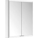 Keuco Royal Modular 2.0 Spiegelschrank beleuchtet Wandvorbau, 2-türig,