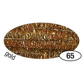 Folia Chenilledraht Pfeifenputzer 8 mm 10 Stück gold