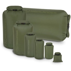 Highlander Wasserdichter Packsack Dry Sack 8 Liter oliv