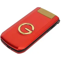Entsperrtes Senior Klapphandy, Dual SIM Steckplätze, 2G Handy, 2,8 Zoll Bildschirm, Großes Tastenhandy, 4800 MAh, 2G GSM Telefon mit UKW Radio, Kamera, für Senioren (Rot)