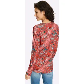 Heine Shirtbluse rot 40