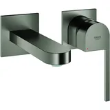 Grohe Plus 2-Loch-Waschtischbatterie, ohne Ablaufgarnitur, - hard graphite gebürstet