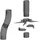 ATEC Abgas 31322 Flexrohr-Set inkl. Montage-Set, 15m, DN80
