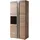 Massivmoebel24 Vitrine Akazie 90 x 45 x 204 cm Beige