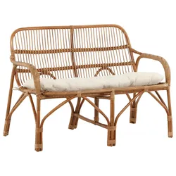 Loungsofa Nella Rattan ca. 130x93x82 cm