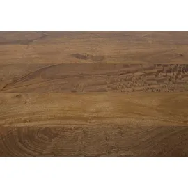 BIZZOTTO Esstisch Sylvester aus Mangoholz, Rund Tischplatte und Beine Braun