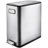 Eko Ecofly Step Bin 20 L Edelstahl Matt 20L