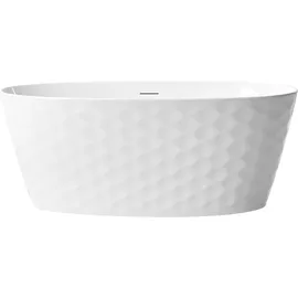 Beliani Chubut freistehende Badewanne 75 x 150 cm (230 l)
