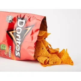 Doritos Tortilla Nachos Paprika Geschmack Herzhafter Snack zum Knabbern 12x 110g