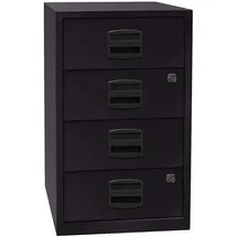 BISLEY Home PFA Standcontainer 41,3 x 40 x 67,2 cm schwarz