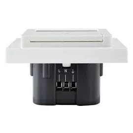 Sygonix Unterputz-Timer digital Wochenprogramm 1800 W Weiß