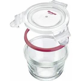 Westmark Frischhaltedose rund rot/transparent 150 ml