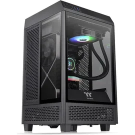 Thermaltake The Tower 100, schwarz, Glasfenster, Mini-ITX (CA-1R3-00S1WN-00)