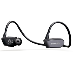 Lenco BTX-860BK – Bluetooth wasserdichter Sport Kopfhörer mit 8 GB MP3-Player – Schwarz