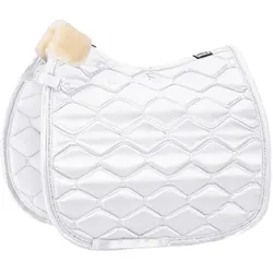 Eskadron Basic Satin Schabracke - weiß - Pony Dressur