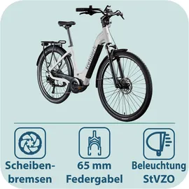 Tretwerk Amber 2023 28 Zoll RH 48 cm Damen hellgrau